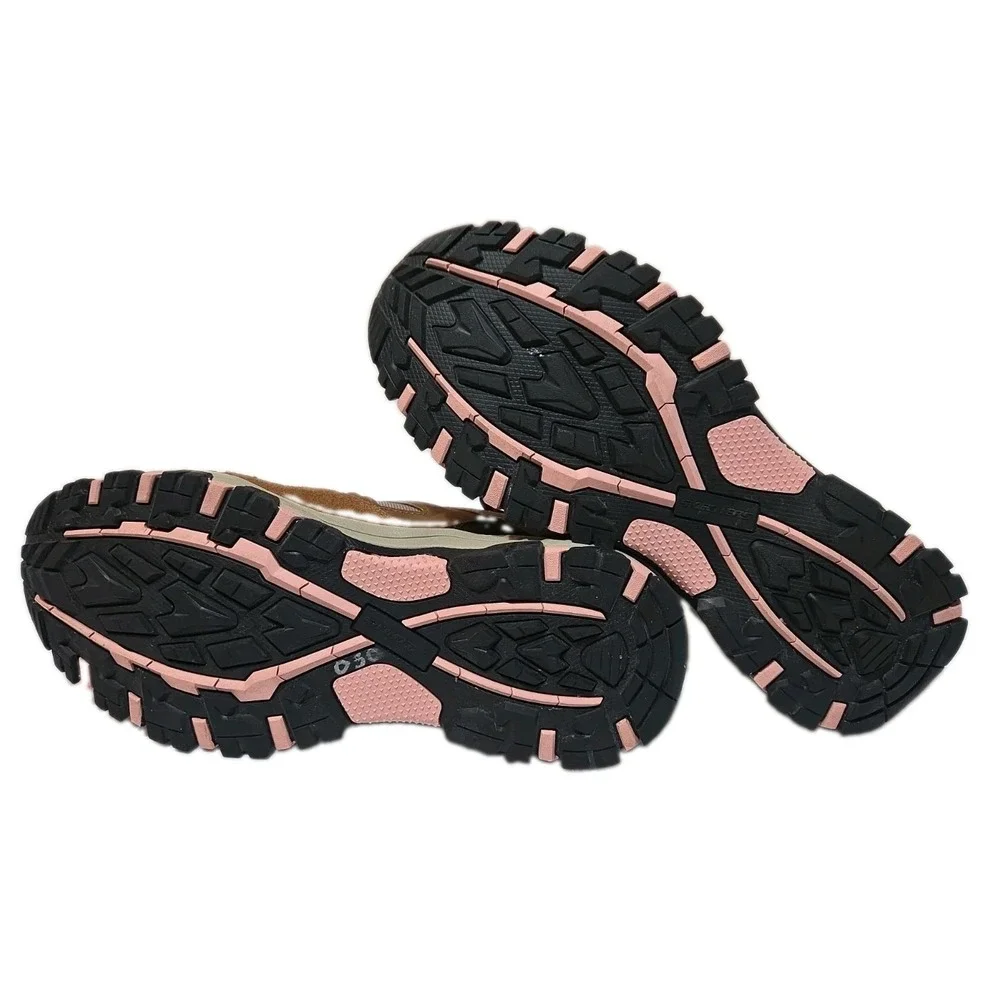 Skechers Waterproof Hiking Shoes Womens 9.5 Selmen West Highland Brown Pink